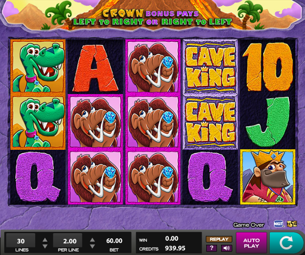 Игровой автомат Cave King - суперские выигрыши для игроков казино Вулкан