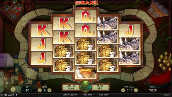 Игровой автомат Jumanji - сорви джекпот в Слотерман казино Х