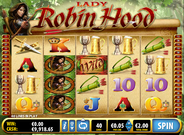 Игровой автомат Lady Robin Hood - для настоящих охотников