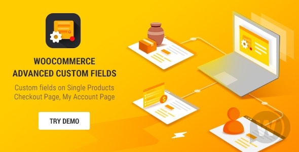 Advanced Custom Fields for WooCommerce v5.2.0 - дополнительные пользовательские поля WooCommerce