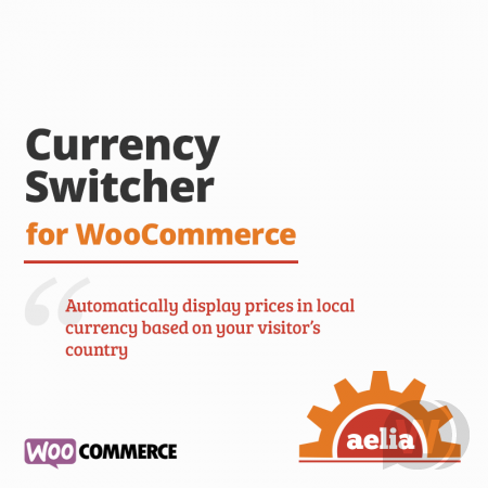 Aelia Currency Switcher for WooCommerce v4.10.1 - переключатель валют WooCommerce