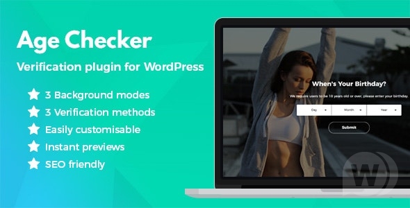 Age Checker v1.2.3 - плагин проверки возраста для WordPress