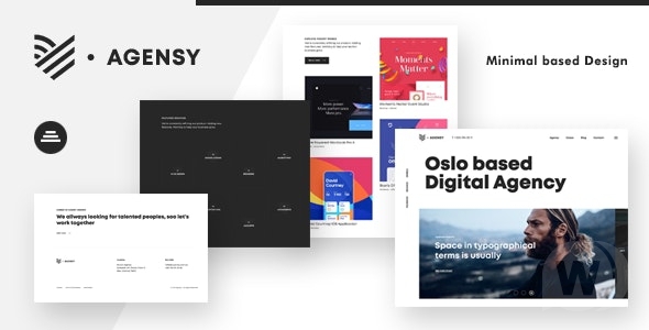 Agensy v1.0.0 | WordPress тема Digital Lab & Creative Solutions
