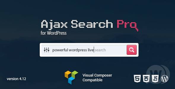 Ajax Search Pro v4.21.7 - живой поиск WordPress
