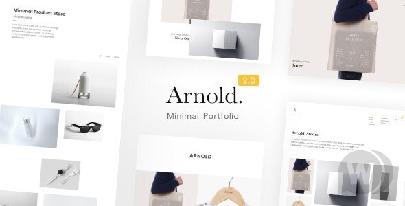 Arnold. v2.1.0 - легкий шаблон портфолио WordPress
