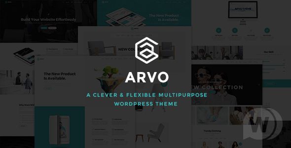 Arvo v1.9 - гибкая многопользовательская тема WordPress
