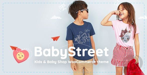 BabyStreet v1.5.2 - WooCommerce шаблон для детских магазинов