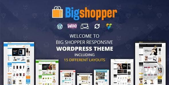 BigShopper - многофункциональная тема WooCommerce