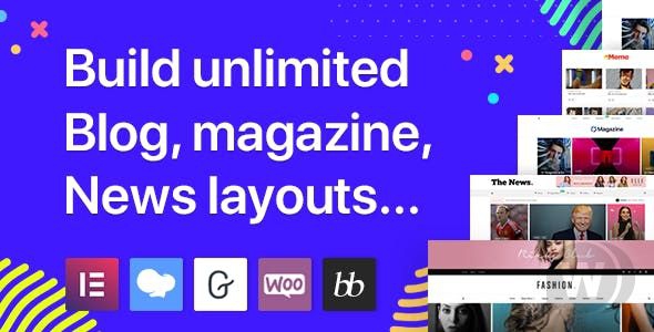 Blogit v1.2 NULLED - WordPress шаблон для блога или новостных сайтов