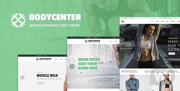 BodyCenter v1.2 - шаблон для сайта спортзала и фитнеса WordPress