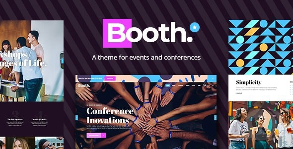 Booth v1.1 NULLED - тема WordPress мероприятия и конференции