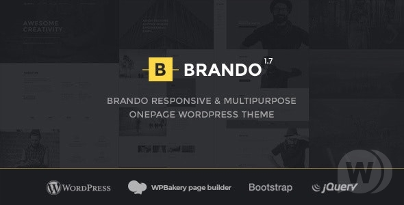 Brando v1.7.5 NULLED - универсальный лендинг шаблон WP