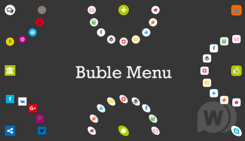 Bubble Menu Pro - creating awesome circle menu with icons
