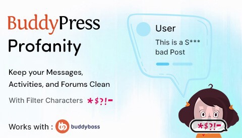 BuddyPress Profanity Filter v1.1.0