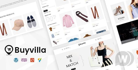 Buyvilla v1.0 - многофункциональная тема WooCommerce