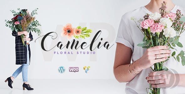 Camelia v1.2.1 - шаблон цветочного интернет-магазина WordPress
