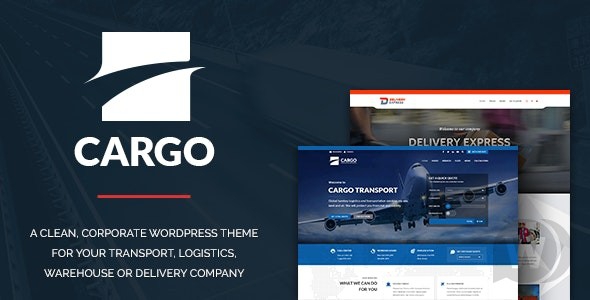 Cargo 1.3.3 – транспорт и логистика WP тема