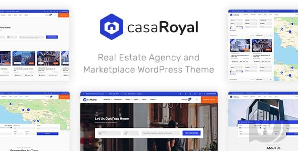 casaRoyal v1.1.3 - шаблон недвижимости WordPress