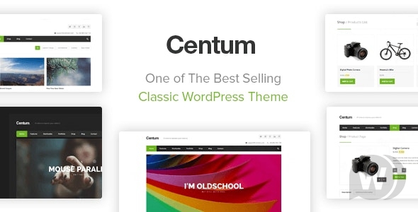 Centum v3.3.13 - адаптивная тема WordPress