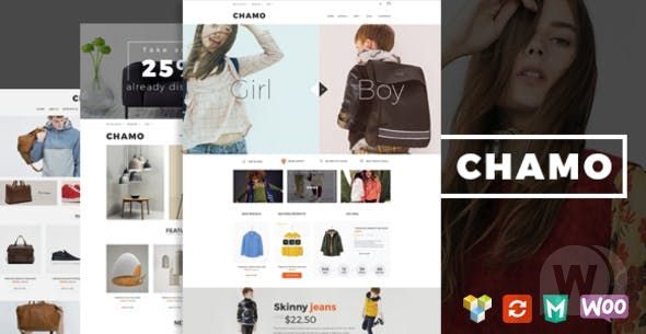 Chamo v1.4.1 - шаблон WooCommerce WordPress