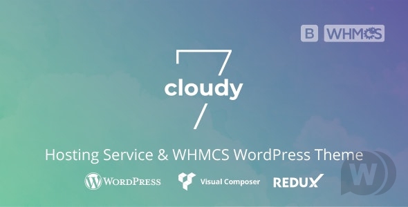 Cloudy 7 v1.0 - шаблон хостинга WHMCS WordPress