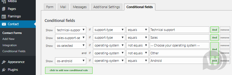 Contact Form 7 Conditional Fields Pro 1.7.8