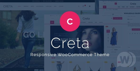 Creta v4.6 - шаблон цветочного магазина WordPress