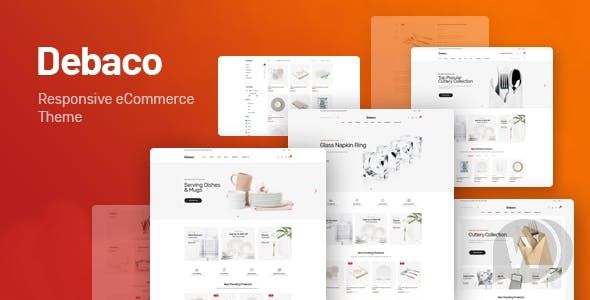 Debaco v1.0 - шаблон интернет-магазина кухонной техники для WooCommerce