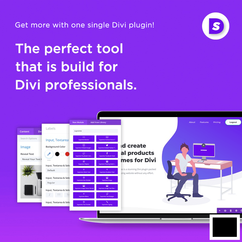 Divi Supreme Pro v4.5.3 - креативные модули для Divi WordPress