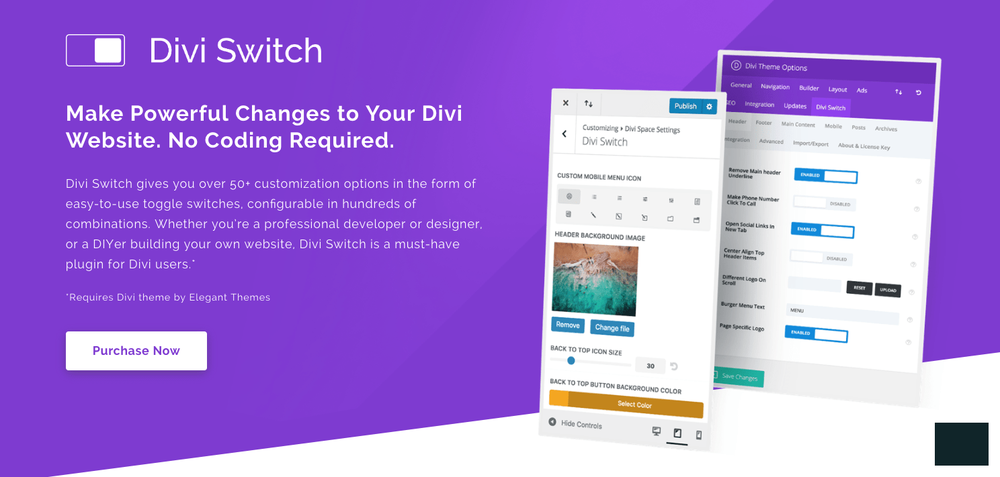Divi Switch v4.0.2 NULLED - улучшения для Divi