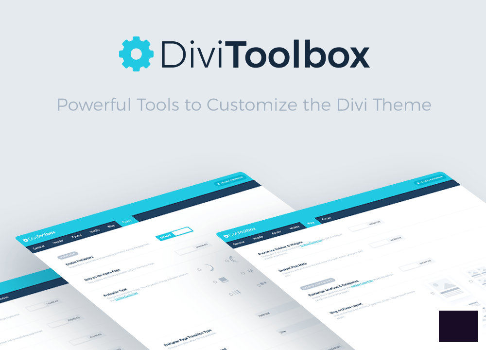 Divi Toolbox v1.6.2 NULLED - мощные инструменты для настройки темы Divi