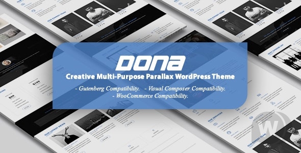 DONA v3.0 - креативная многоцелевая тема WordPress