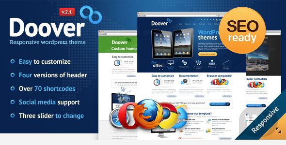 Doover v2.3 - премиум шаблон для WordPress
