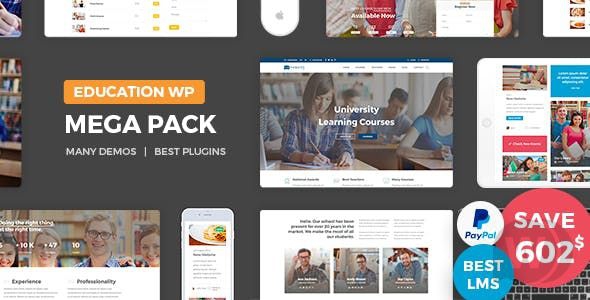 Education Pack v1.3 - шаблон на тему образования WordPress