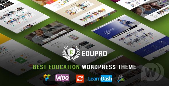 EduPro v1.4.2 - образовательный шаблон WordPress
