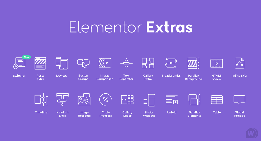 Elementor Extras v2.2.43 NULLED - виджеты и расширения для Elementor