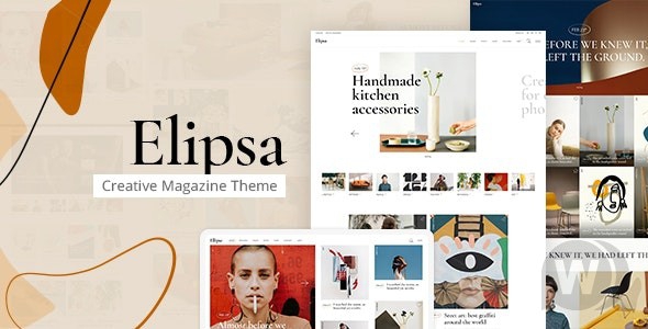 Elipsa v1.2 NULLED - творческая новостная тема WordPress