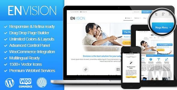 Envision v3.7.0 - многофункциональная WooCommerce Wordpress тема
