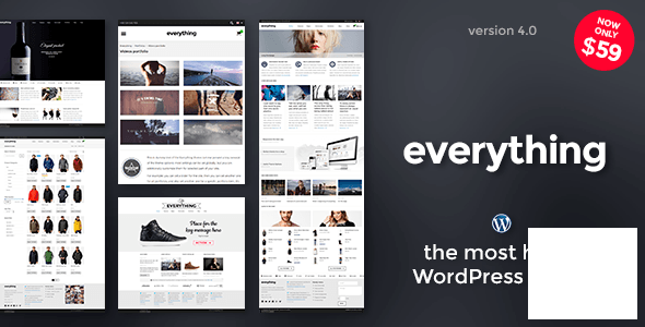 Everything v4.5.2 - бизнес шаблон WordPress