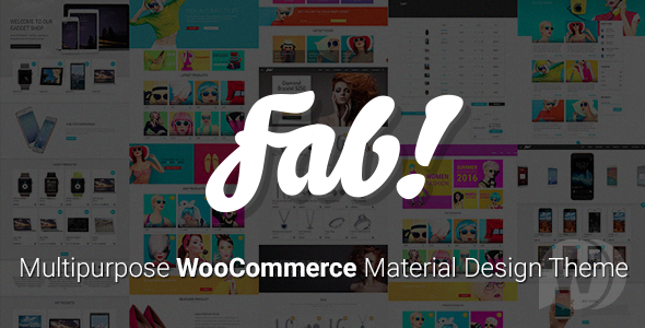FAB! v1.10.2 - шаблон в стиле Material Design для WooCommerce WordPress