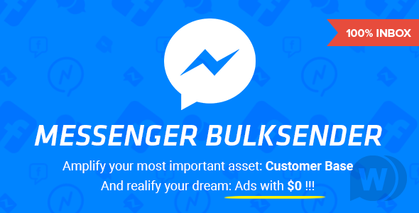 Facebook Messenger Bulksender v2.0.1 - рассылка в Facebook для WordPress