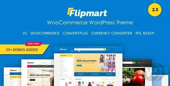Flipmart v2.8 - шаблон электронной коммерции WordPress