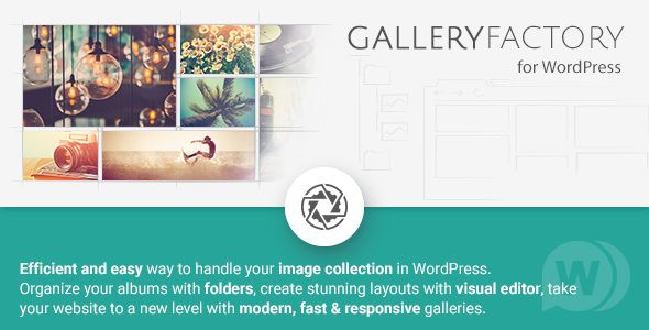 Gallery Factory v2.1.1 - галерея для WordPress
