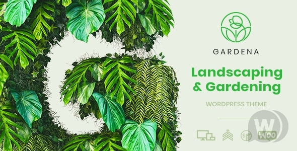 Gardena v1.0.8 - ландшафтный дизайн и садоводство на WordPress
