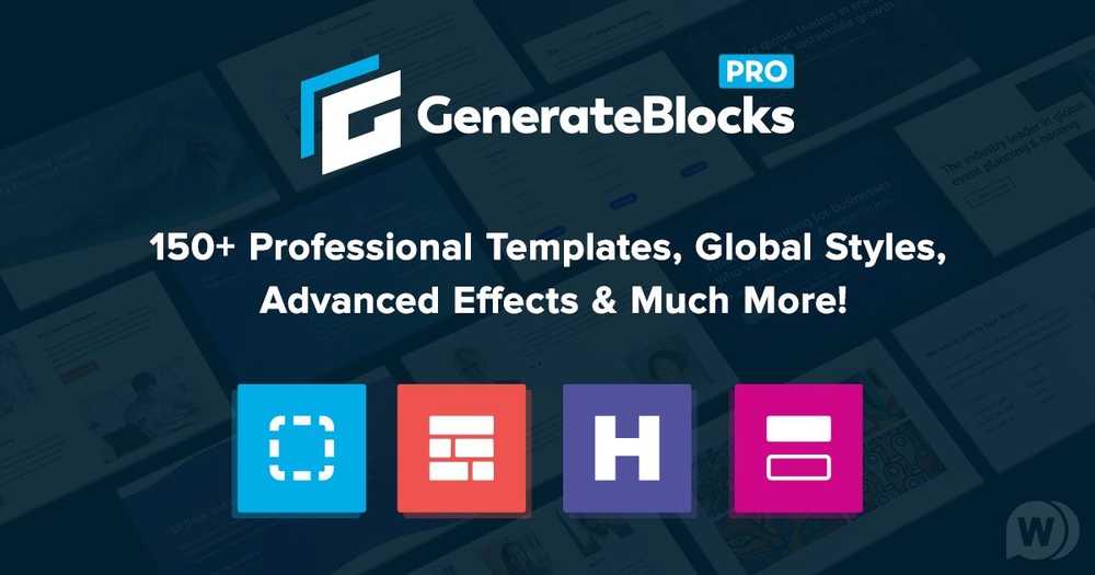 GenerateBlocks Pro v1.1.2 NULLED - блоки для редактора WordPress