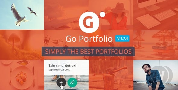 Go Portfolio v1.7.4 - плагин портфолио для WordPress