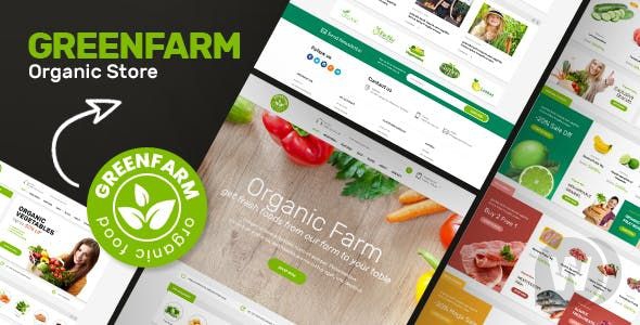 Greenfarm v1.0.6 - органическая тема для WooCommerce WordPress