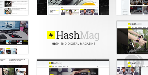 HashMag v1.6.1 - шаблон магазина цифровых товаров WordPress