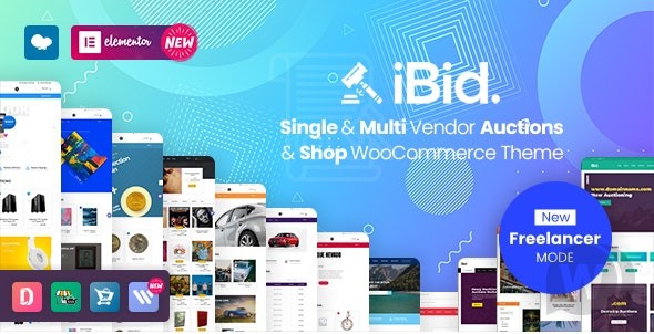 iBid v2.9 - тема магазина-аукциона WooCommerce