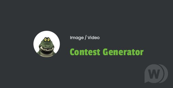 Image / Video Contest Generator - генератор конкурсов WordPress